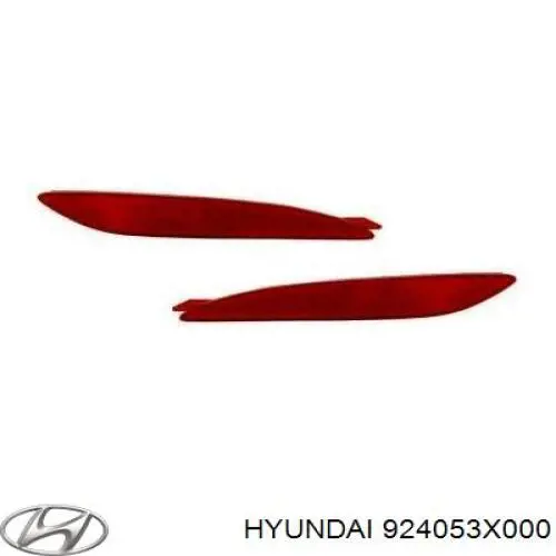 Купить 924053X000 Hyundai/Kia Левый катафот заднего бампера