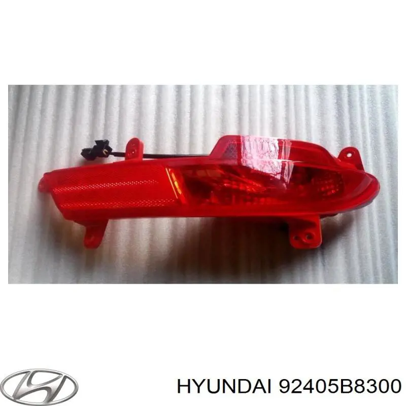 92405B8300 Hyundai/Kia lanterna de nevoeiro traseira esquerda