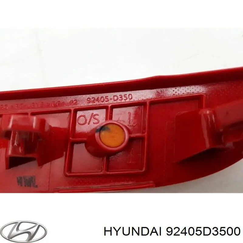 Фара противотуманная задняя, правая Hyundai/Kia 92405D3500 цена, от 21.54 USD
