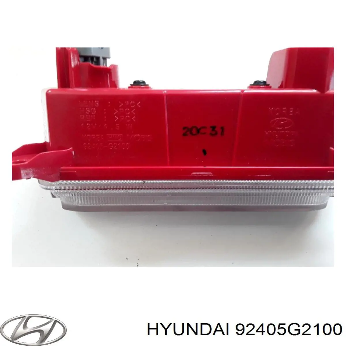 Задняя противотуманка Hyundai/Kia 92405G2100 цена, от 31.92 USD