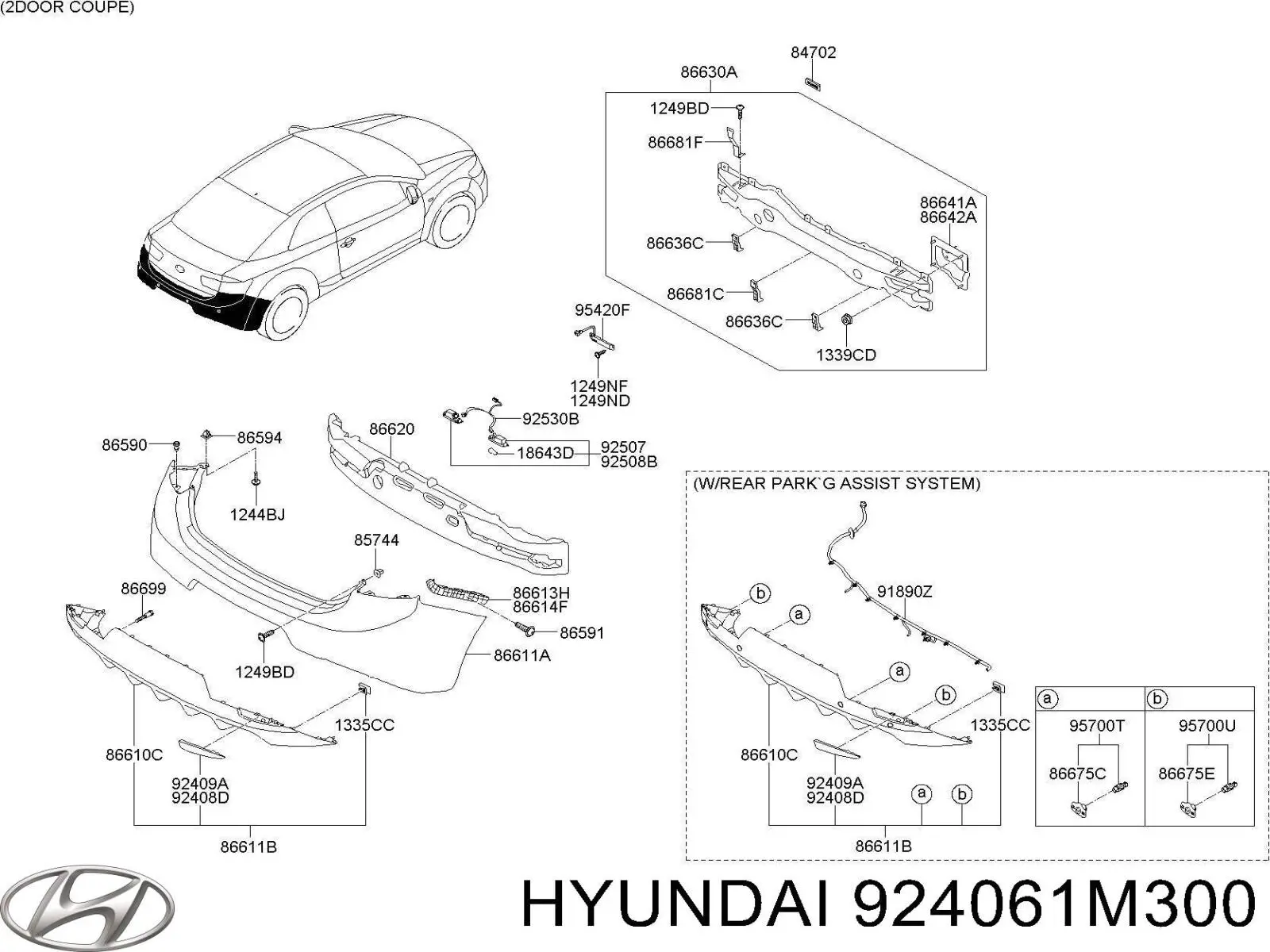 924061M300 Hyundai/Kia 