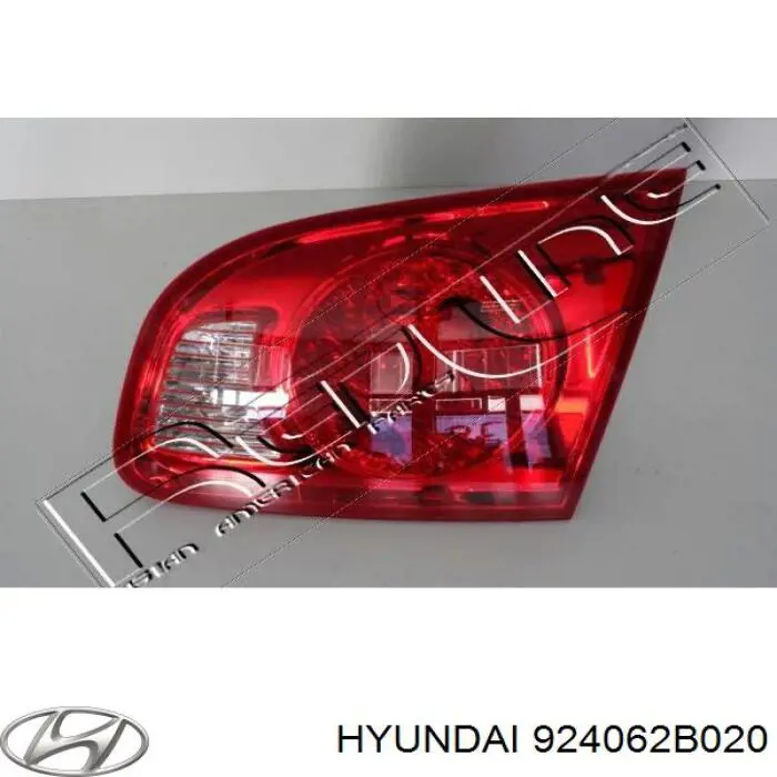 Lanterna traseira direita interna para Hyundai Santa Fe (CM)
