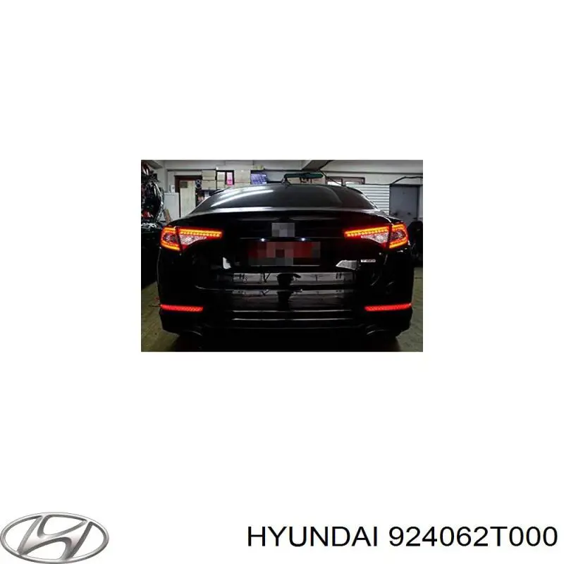 Отражатель бампера заднего правый Hyundai/Kia 924062T000 цена, от 12.67 USD