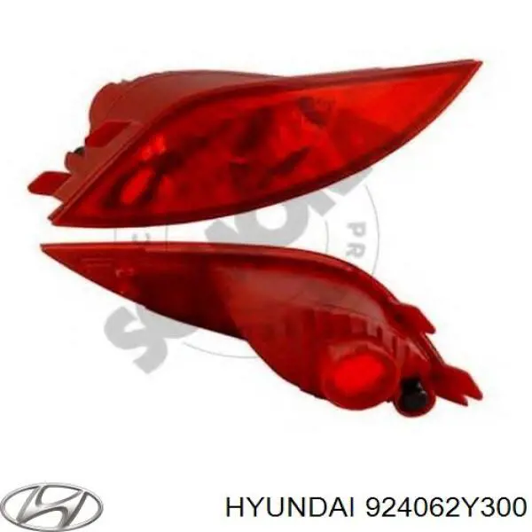 924062Y300 Hyundai/Kia фонарь противотуманный задний правый