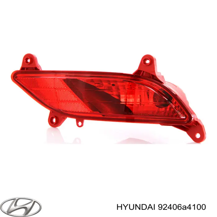 Фара противотуманная задняя, правая Hyundai/Kia 92406A4100 цена, от 17.14 USD