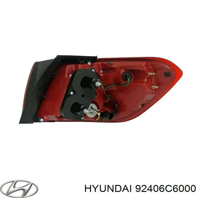 Купить 92406C6000 Hyundai/Kia Правый катафот заднего бампера