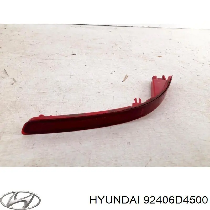 Отражатель бампера заднего правый Hyundai/Kia 92406D4500 цена, от 9.89 USD
