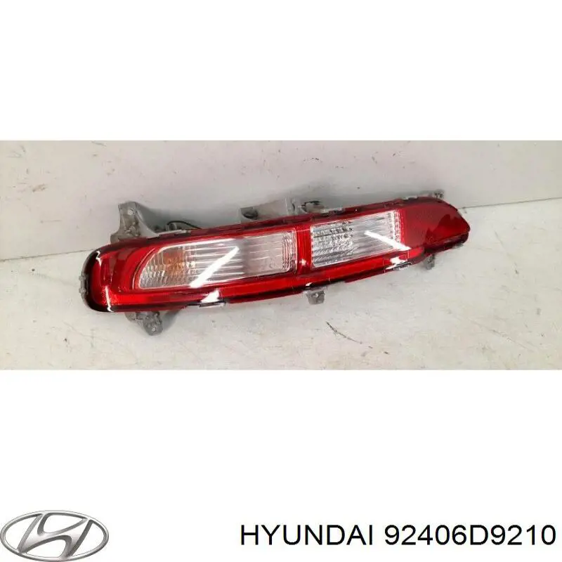 92406D9210 Hyundai/Kia lanterna de nevoeiro traseira direita