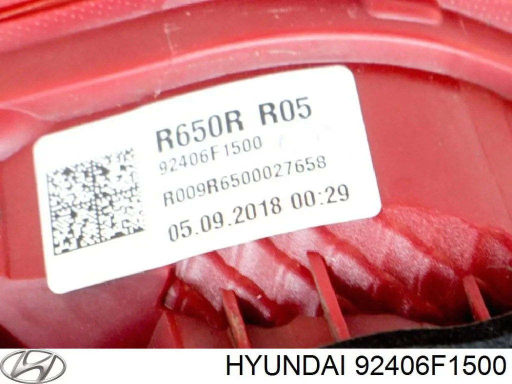 92406F1500 Hyundai/Kia Фара задняя правая внутренняя