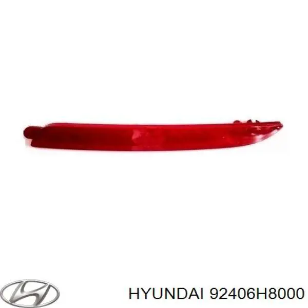 Отражатель бампера заднего правый Hyundai/Kia 92406H8000 цена, от 66.55 USD
