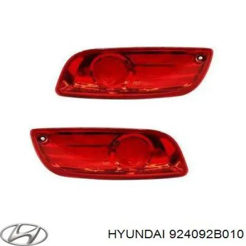 Купить 924092B010 Hyundai/Kia Правый катафот заднего бампера
