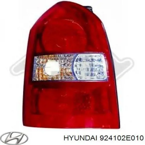 924102E010 Hyundai/Kia фонарь задний левый
