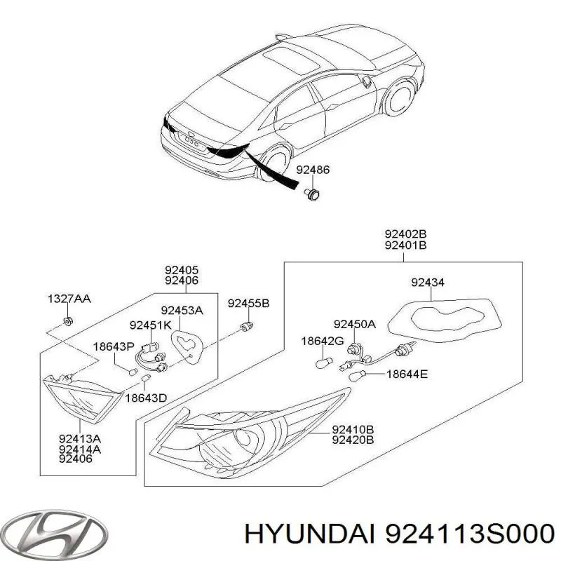  924113S000 Hyundai/Kia