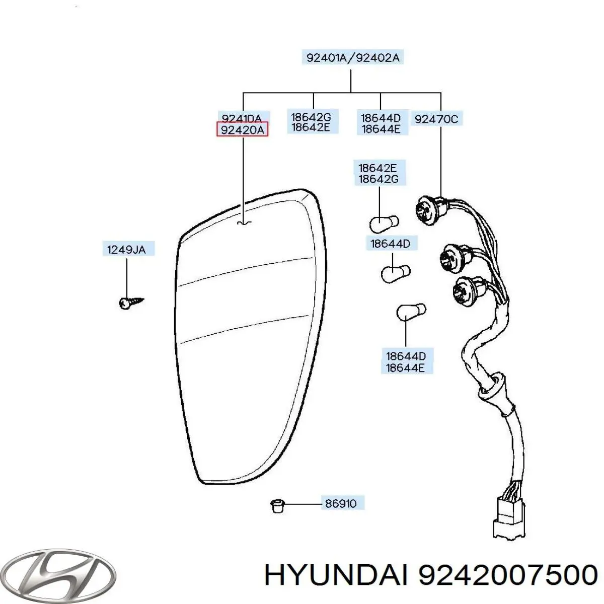  9242007500 Hyundai/Kia