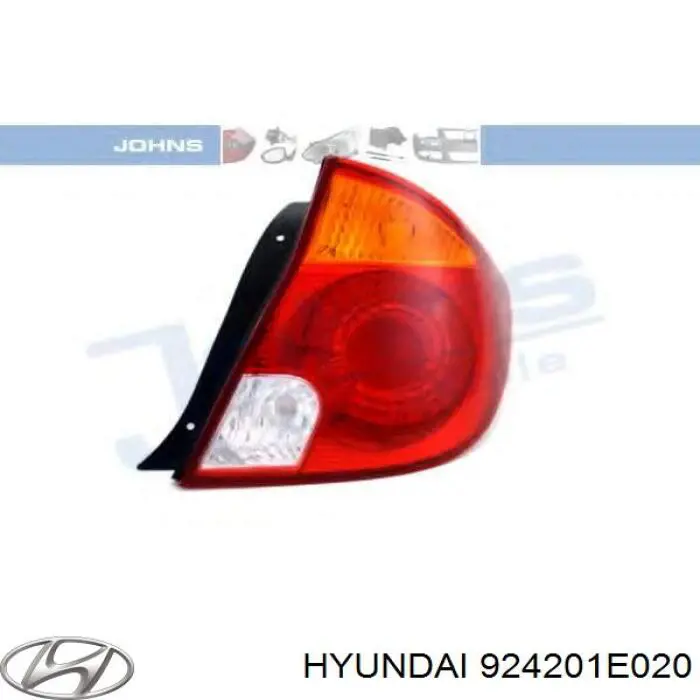 Задняя левая фара Hyundai/Kia 924201E020 цена, от 37.43 USD