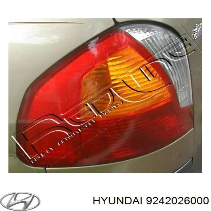 Фонарь задний правый Hyundai/Kia 9242026000 цена, от 86.38 USD