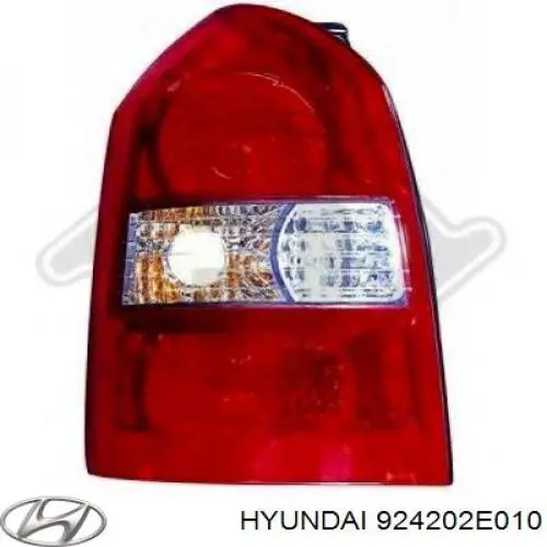 Фонарь задний правый Hyundai/Kia 924202E010 цена, от 74.69 USD