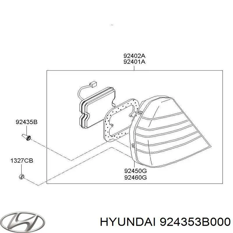 Купить 924353B000 Hyundai/Kia 
