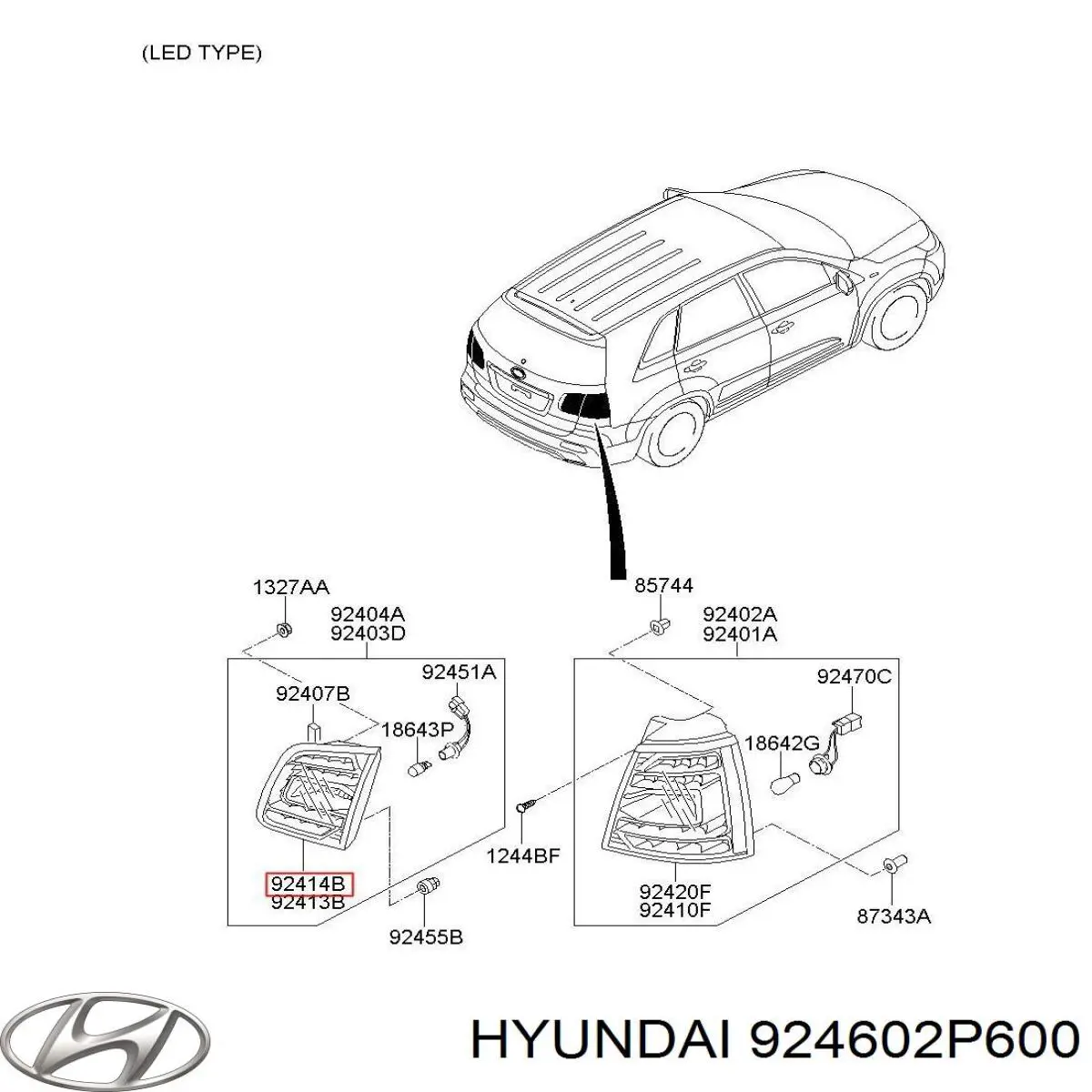 924602P600 Hyundai/Kia 