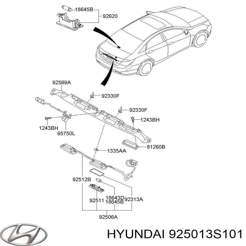  925013S101 Hyundai/Kia