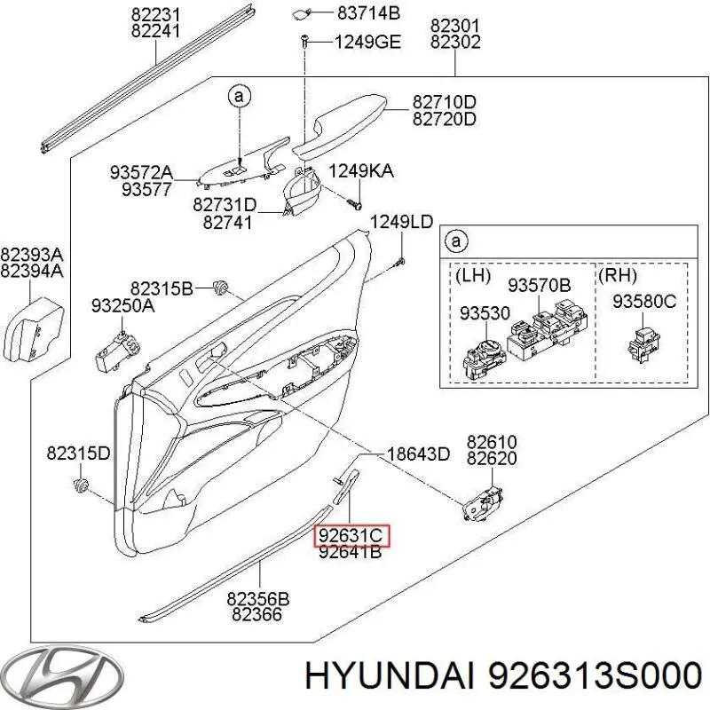 926313S000 Hyundai/Kia 