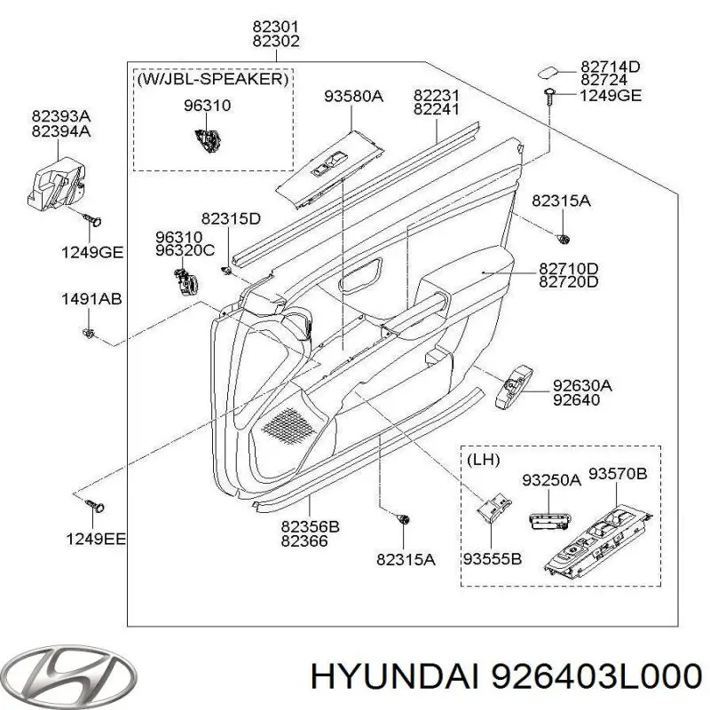 926403L000 Hyundai/Kia 