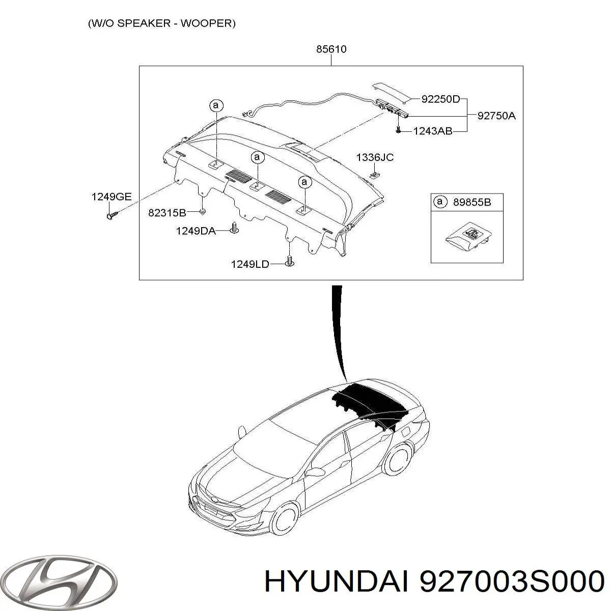  927003S000 Hyundai/Kia