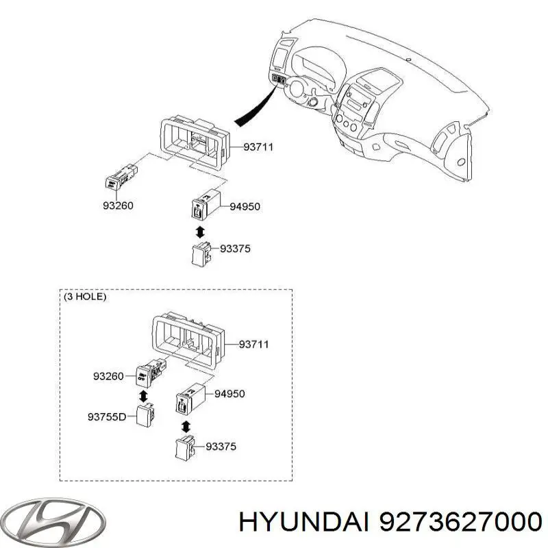  9273627000 Hyundai/Kia