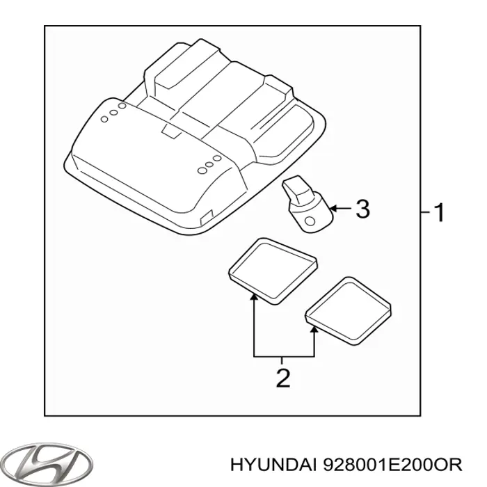 928001E200OR Hyundai/Kia 