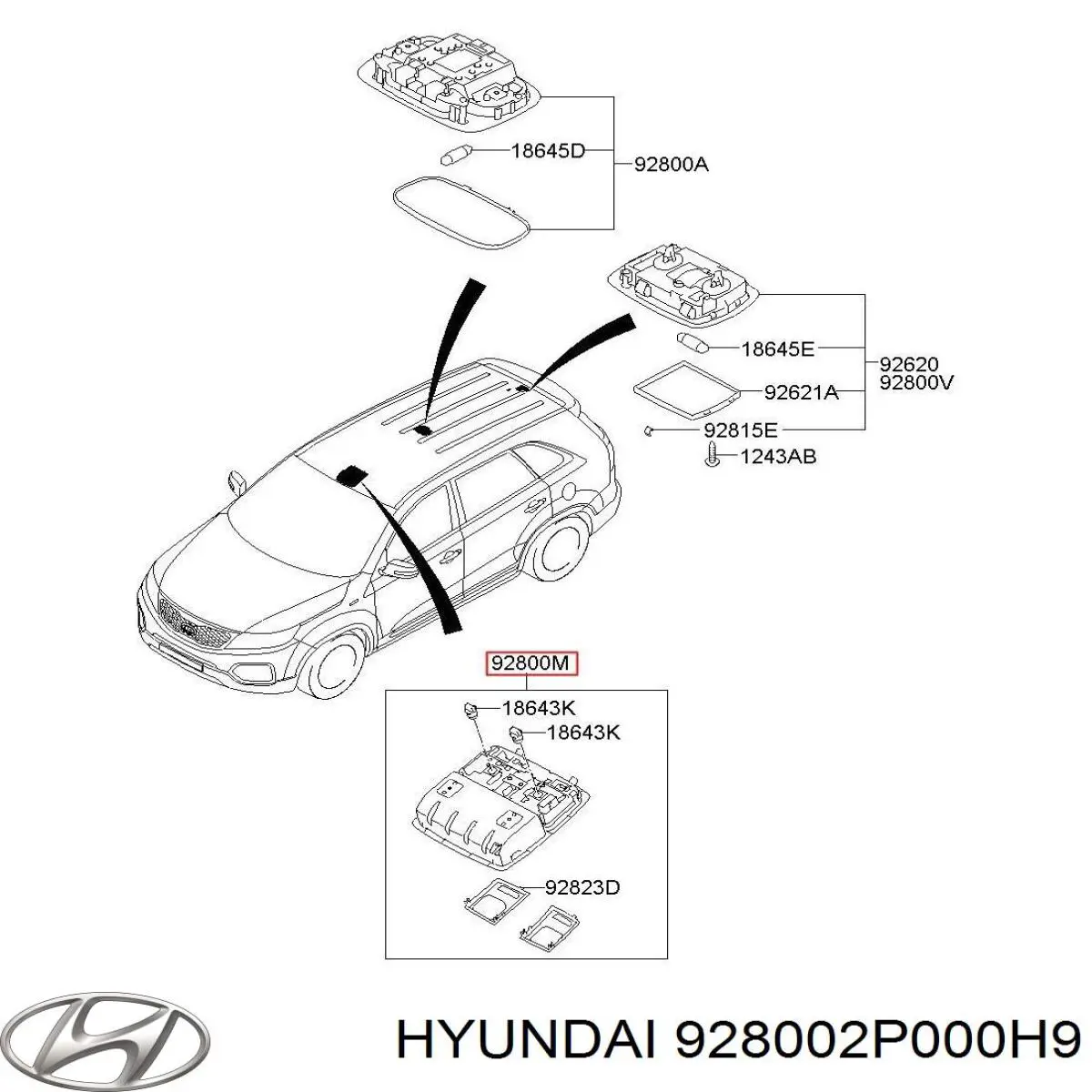 928002P000H9 Hyundai/Kia 