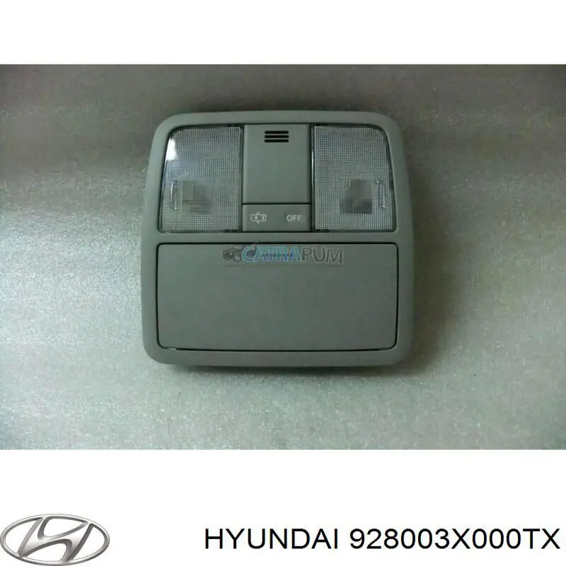 Плафон освещения салона (кабины) Hyundai/Kia 928003X000TX