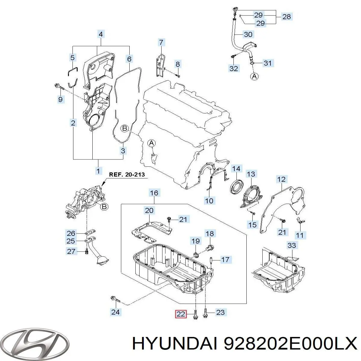 928202E000LX Hyundai/Kia 