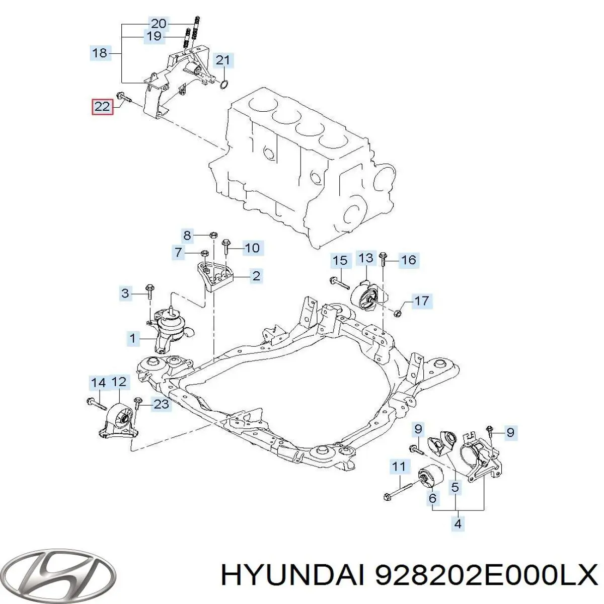 Купить 928202E000LX Hyundai/Kia 