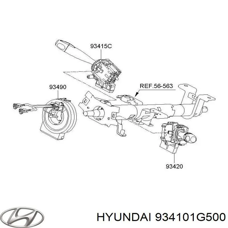 934101G500 Hyundai/Kia 