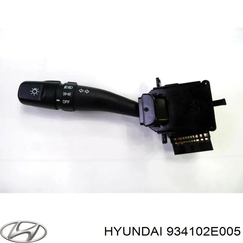 934102E005 Hyundai/Kia comutador esquerdo instalado na coluna da direção