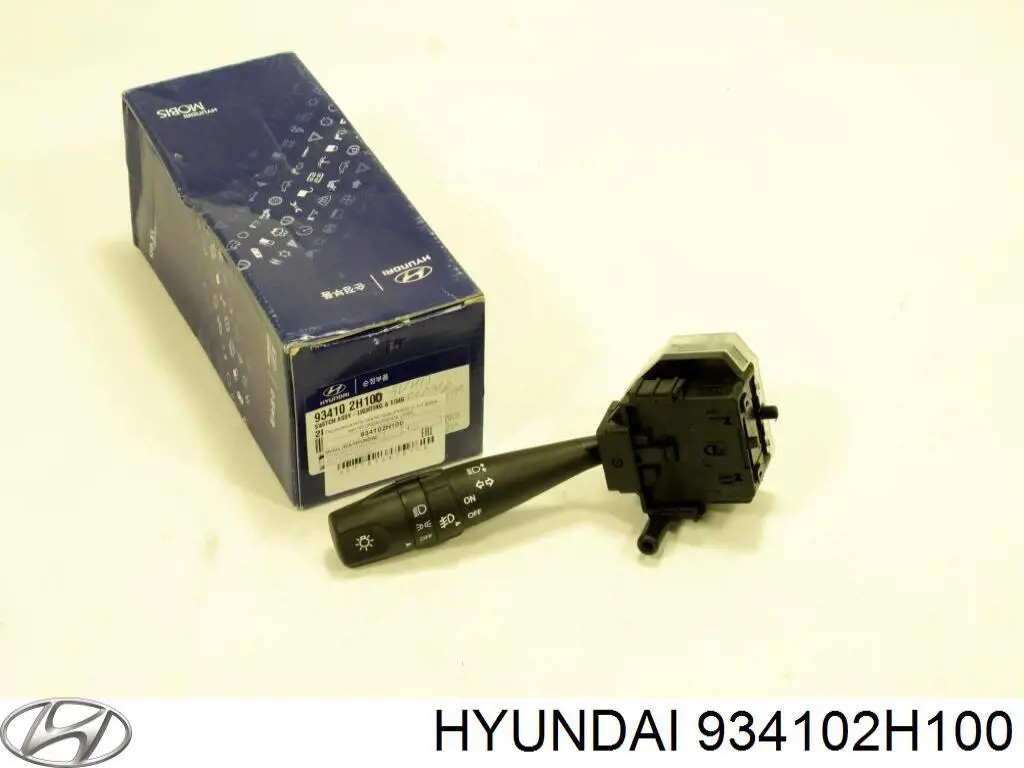 934102H100 Hyundai/Kia comutador esquerdo instalado na coluna da direção