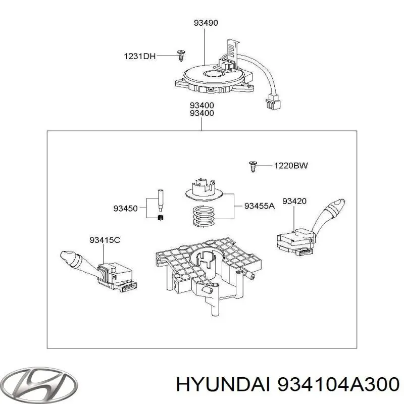 934104A300 Hyundai/Kia 