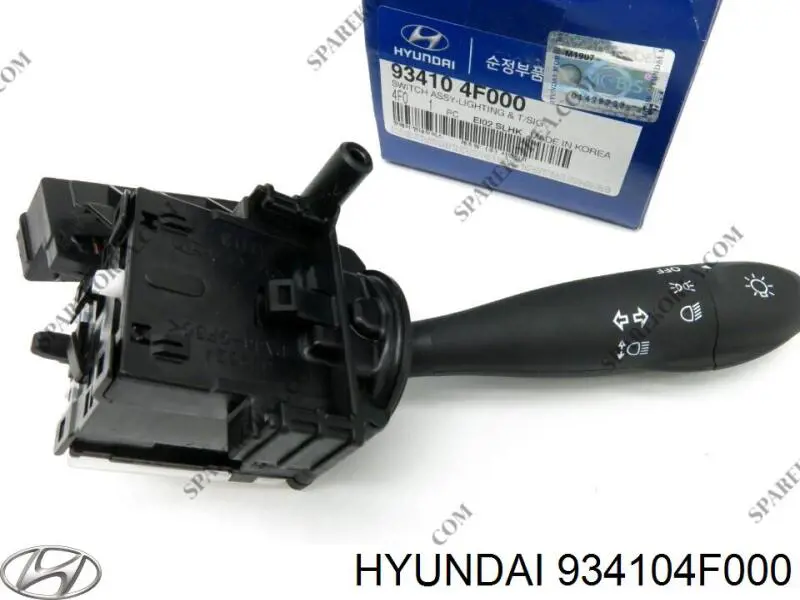 Переключатель подрулевой, левый Hyundai/Kia 934104F000 цена, от 26.64 USD