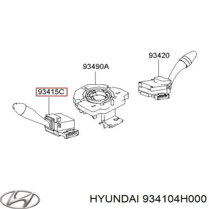 934104H000 Hyundai/Kia 