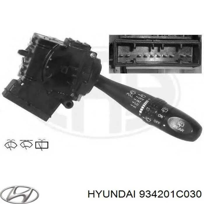 Переключатель подрулевой правый 934201C030 Hyundai/Kia