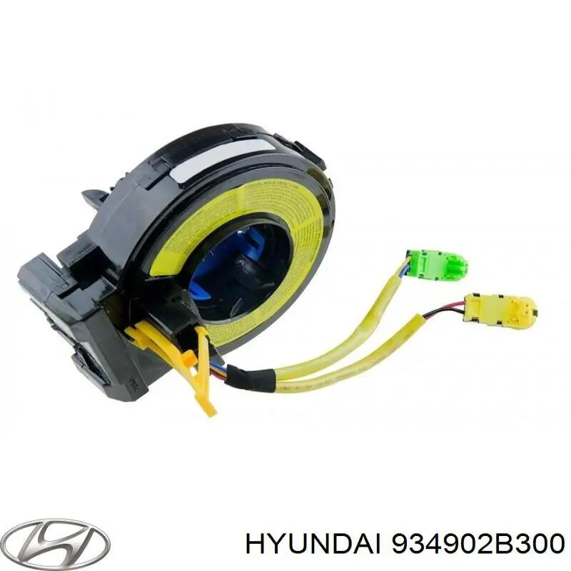 Кольцо AIRBAG контактное, шлейф руля на Hyundai Santa Fe II 
