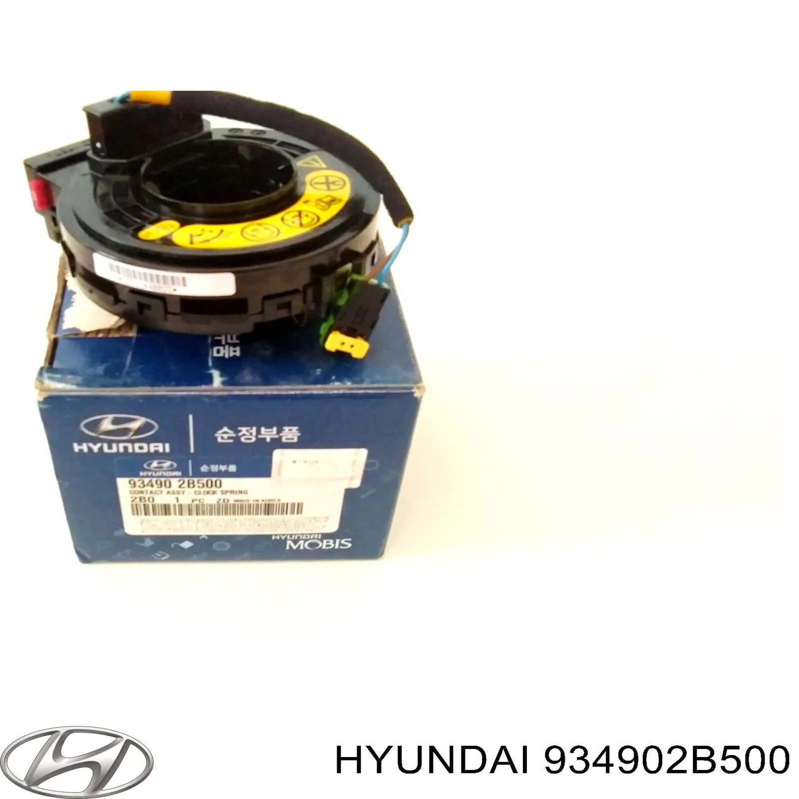 934902B500 Hyundai/Kia кольцо airbag контактное, шлейф руля