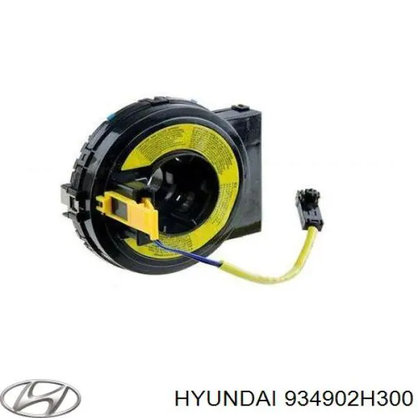 934902H300 Hyundai/Kia anel airbag de contato, cabo plano do volante