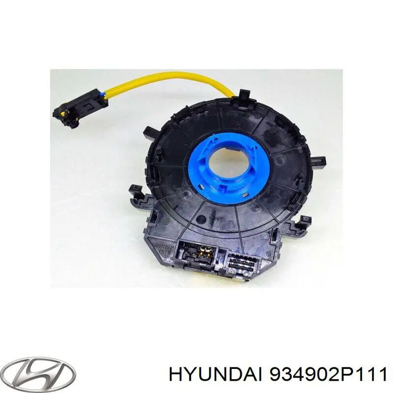 934902P111 Hyundai/Kia anel airbag de contato, cabo plano do volante