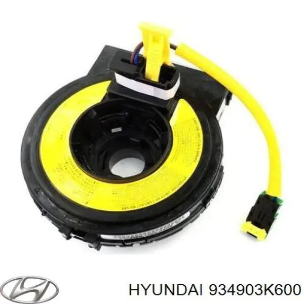 934903K600 Hyundai/Kia кольцо airbag контактное, шлейф руля