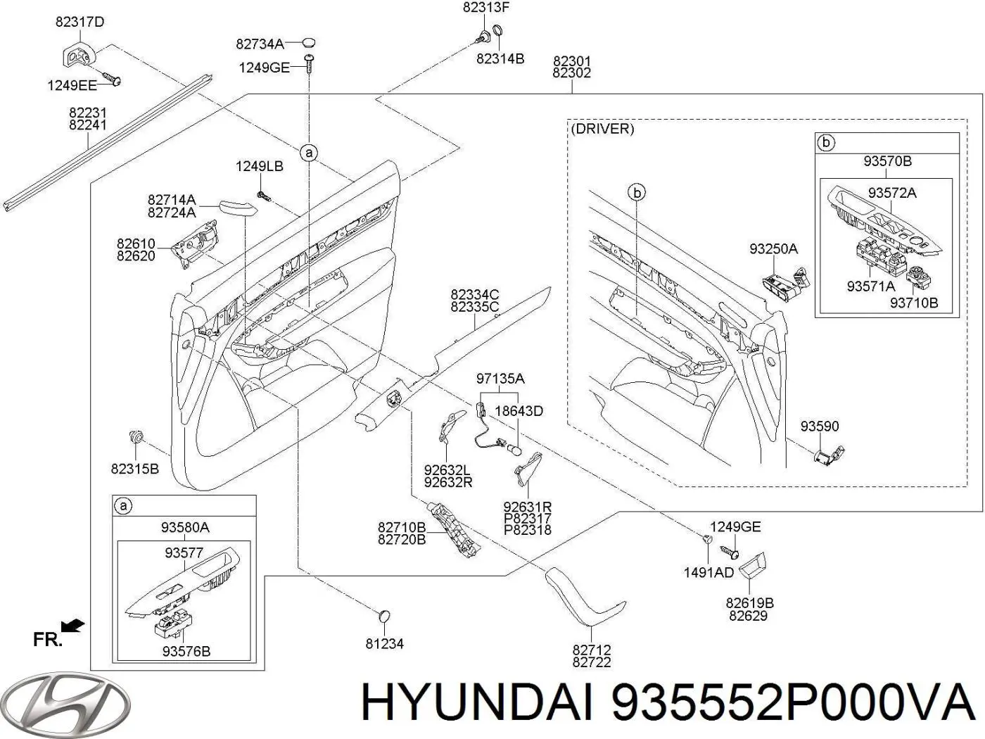  935552P000VA Hyundai/Kia