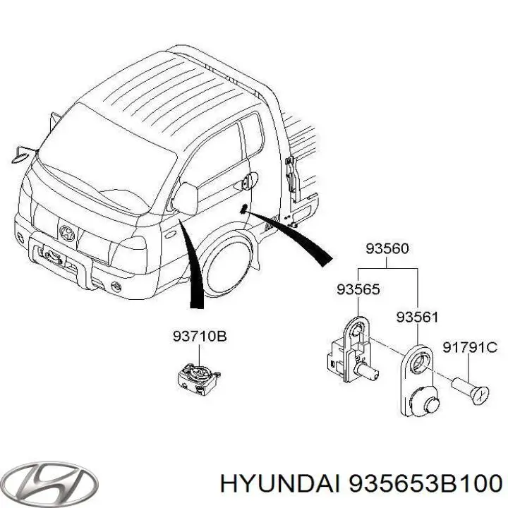  935653B100 Hyundai/Kia