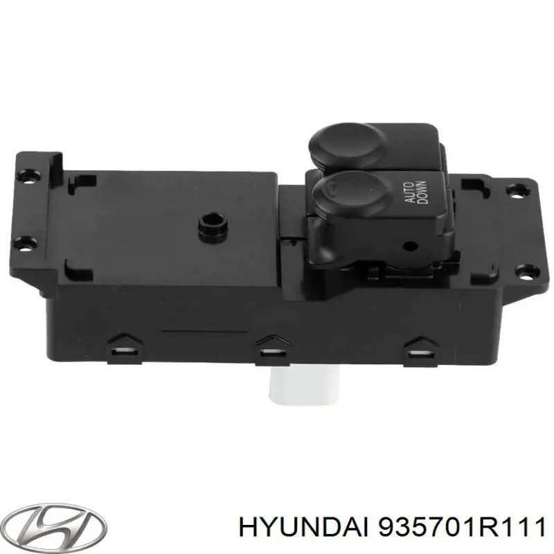 Кнопочный блок управления стеклоподъемником передний левый 935701R111 Hyundai/Kia