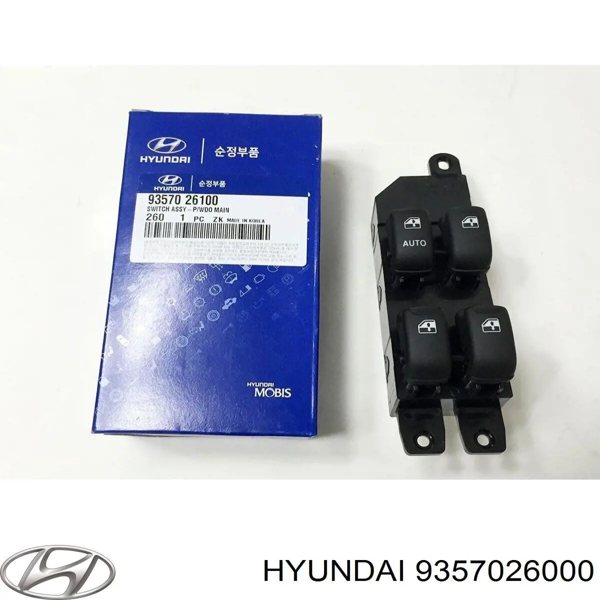 Купить 9357026000 Hyundai/Kia Кнопки переднего левого стеклоподъёмника