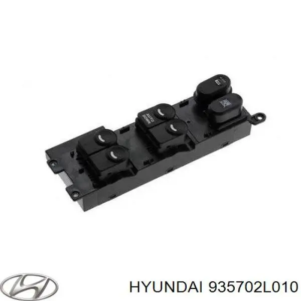 935702L010 HYUNDAI Interruptor de elevalunas delantera izquierda original y equivalente
